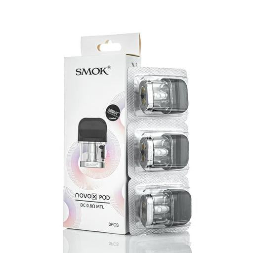 SMOK NOVO X CLEAR POD DC 0.8MESH 1CT