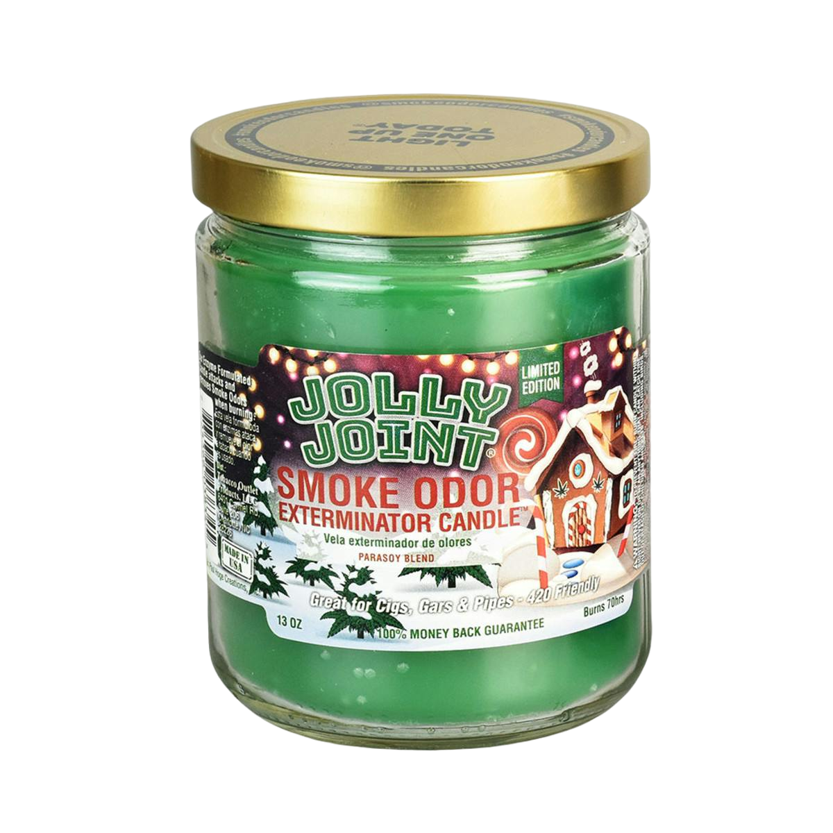 SMOKE ODOR CANDLE JOLLY JOINT 13OZ