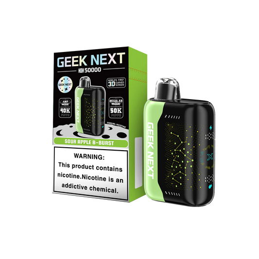 GEEK NEXT X50000 SOUR APPLE B BURST 50K
