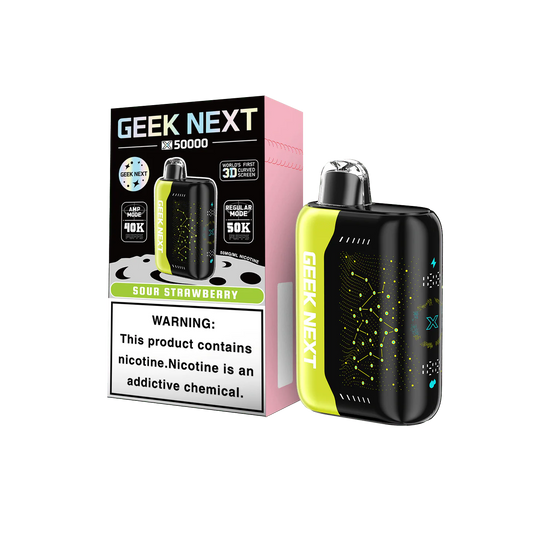GEEK NEXT X50000 SOUR STRAWBERRY 50K