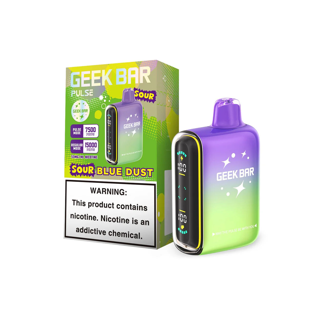 GEEK BAR PULSE SOUR BLUE DUST 15K