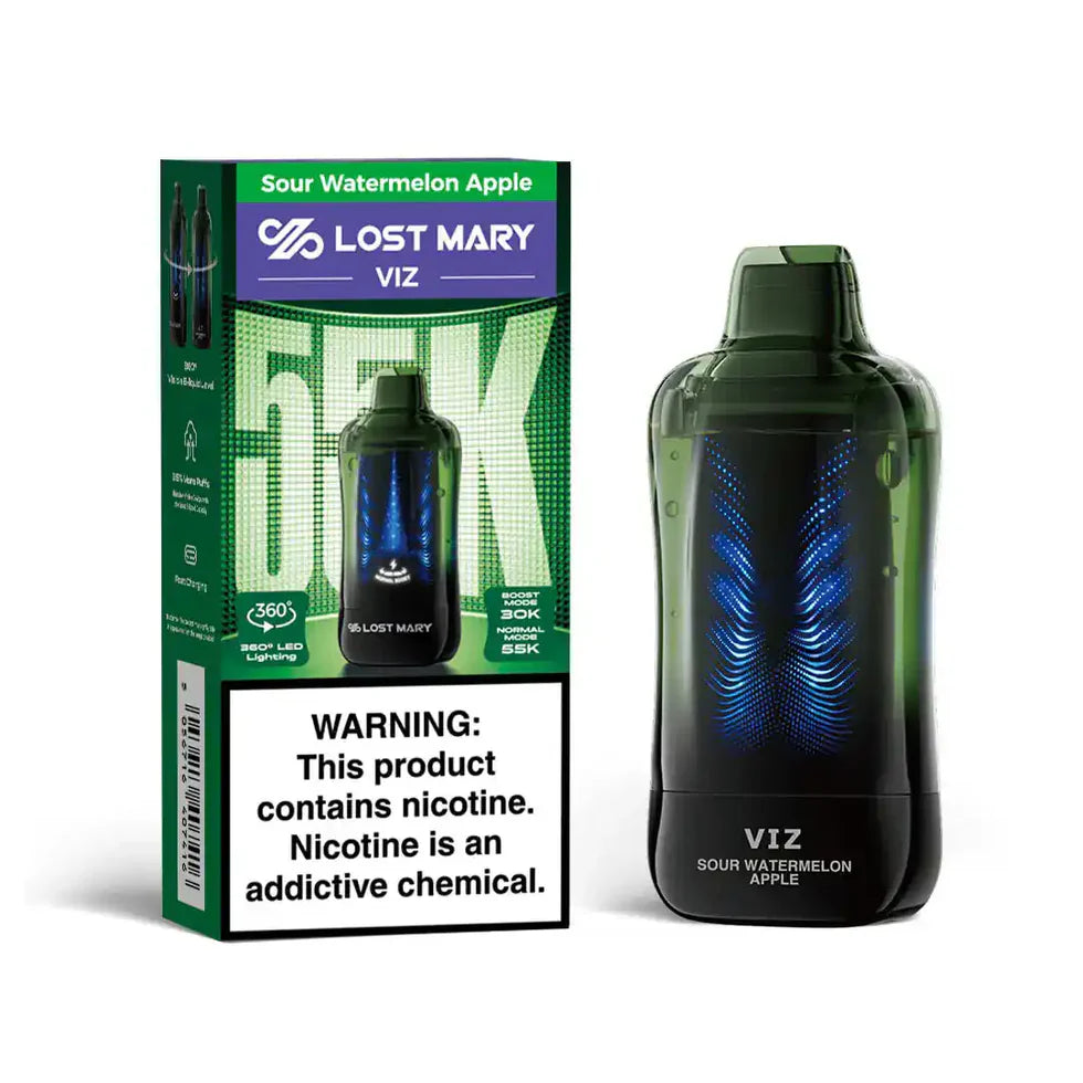 LOST MARY VIZ SOUR WATERMELON APPLE 55K