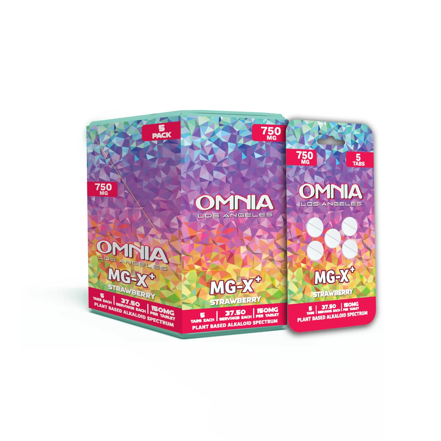 OMNIA MG-X LOST ANGELES STRAWBERRY 750MG