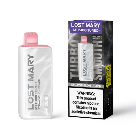 LOST MARY MT STRAWMELON PEACH 15K|5056716404699|Pack Of|5