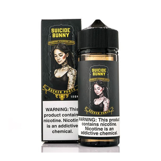 SUICIDE BUNNY  DRGNFRUT STRW CREM 120ML 6MG