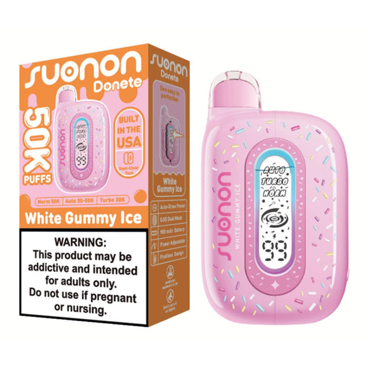 SUONON DONETE WHITE GUMMY ICE 50K