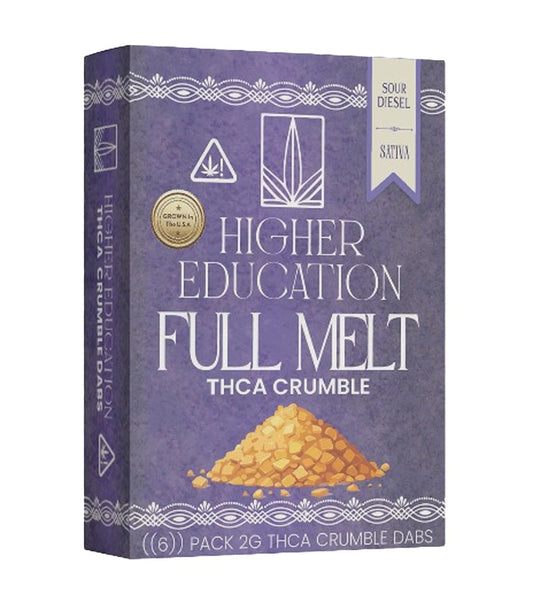 HIGHER EDUCATION SAUCE WAX CRUMBLE SOUR DIESEL 2GM
