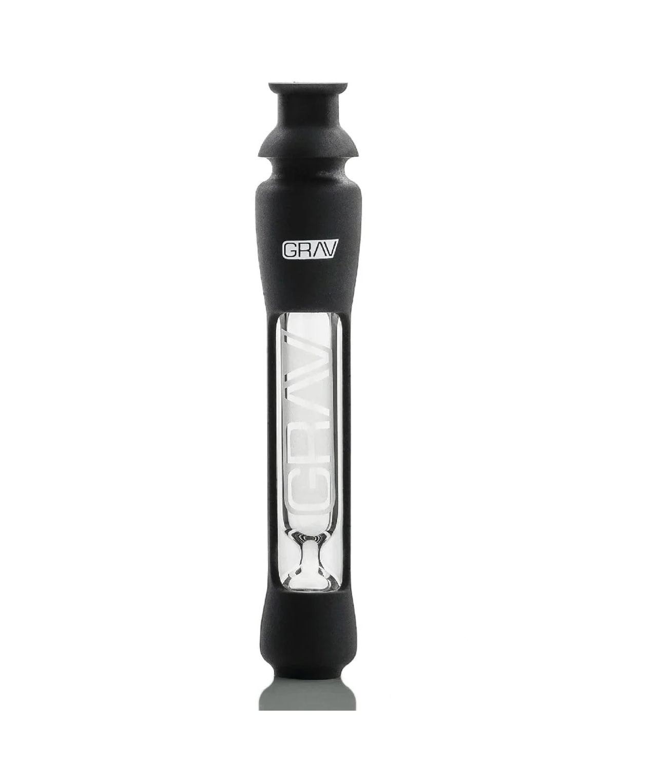 GRAV SILICONE TASTER CHILLUM BLACK 12MM