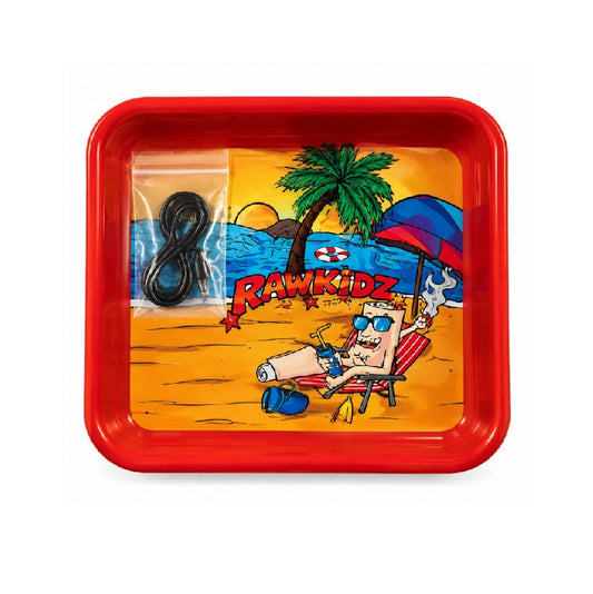 ROLLING TRAY GLOW RED RUKI