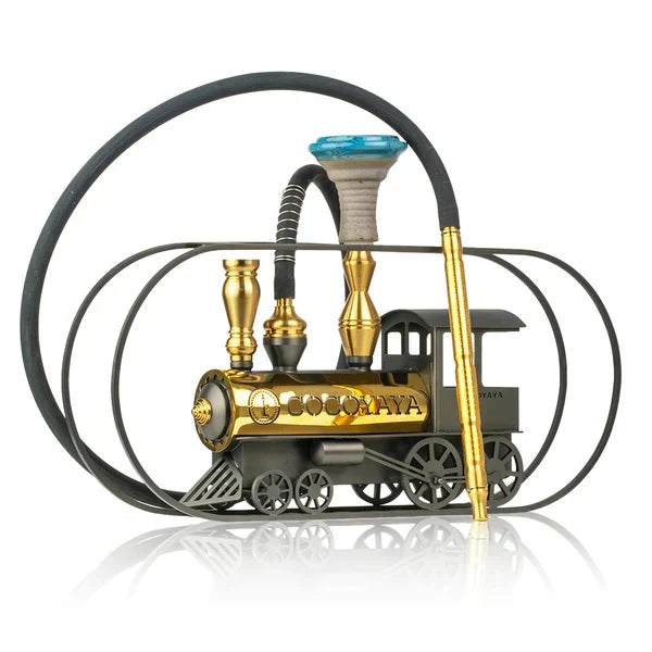 COCOYAYA EXPRESS TRAIN HOOKAH GOLD