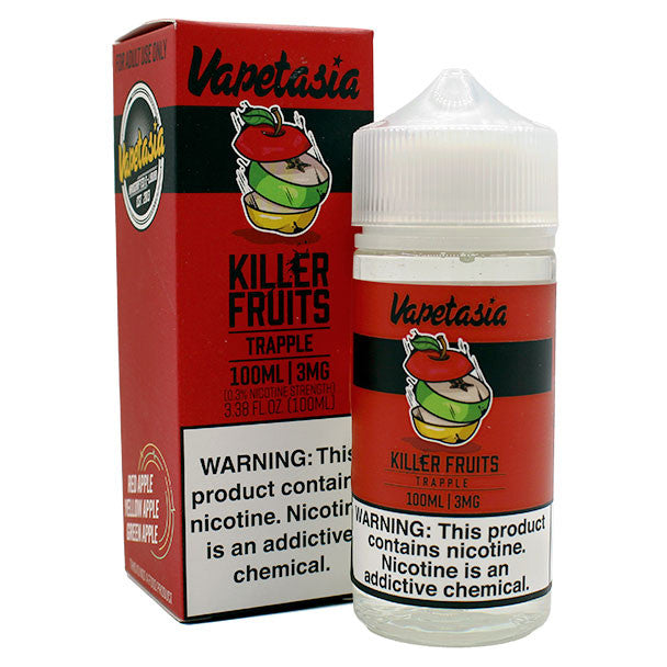 VAPETASIA  KILLER FRUITS TRAPLE 100ML 3MG