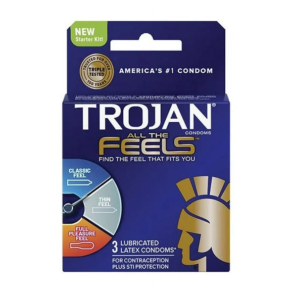 TROJAN ALL THE FEELS 3CT