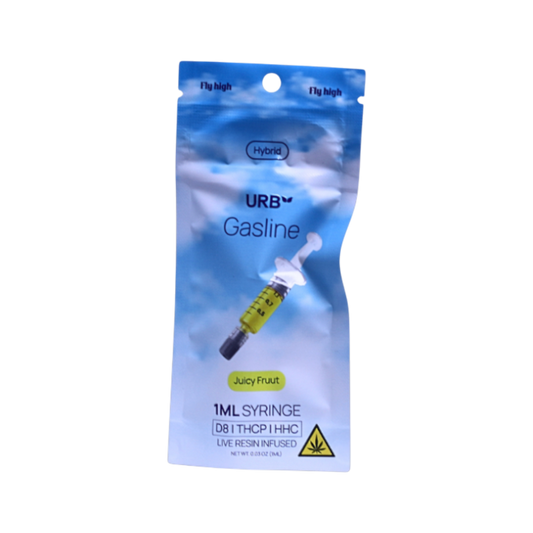 URB GASLINE D8 THC-P HHC SYRINGE JUICY FRUUT 1ML