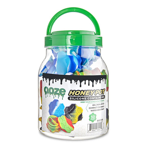 OOZE HONEY POT SILICONE CONTAINER 30CT