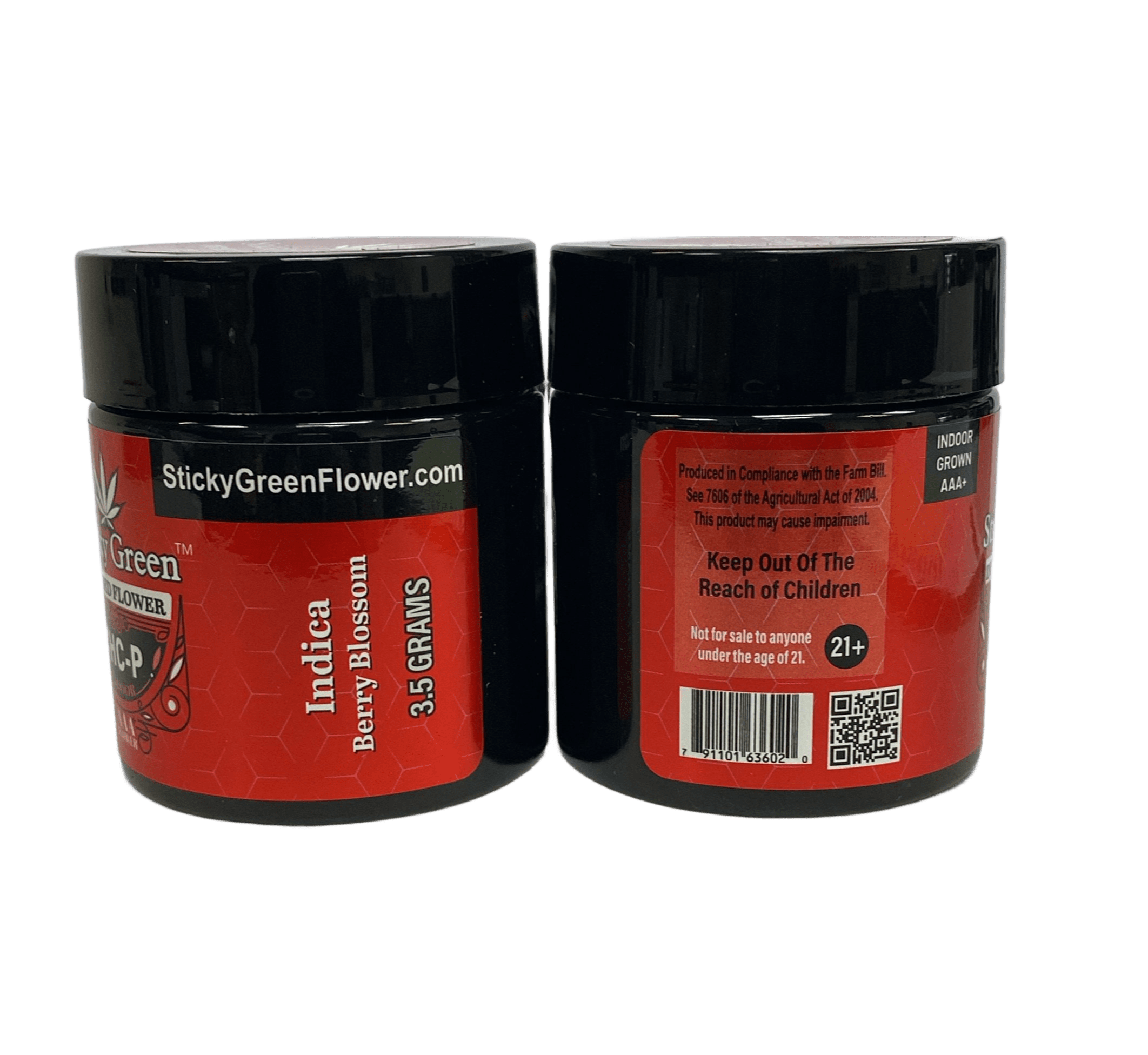 STICKY GREEN CLASSIC INDOOR PROLL IND BERY BLOSM