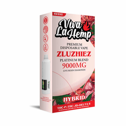 VIVA LA HEMP D9 ZLUSHIEZ HYBRID 9000MG