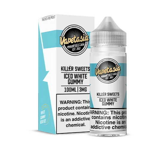 VAPETASIA KILLER SWEETS ICE WHITE GUMY 100ML 0MG