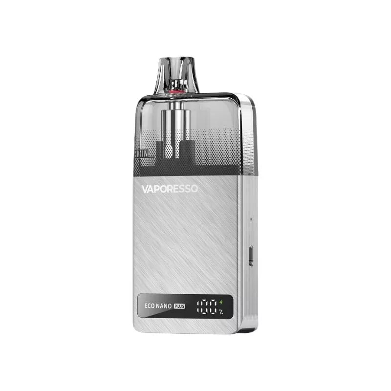 VAPORESSO ECO NANO PLUS KIT 0.6 SPACE SILVER 10ML