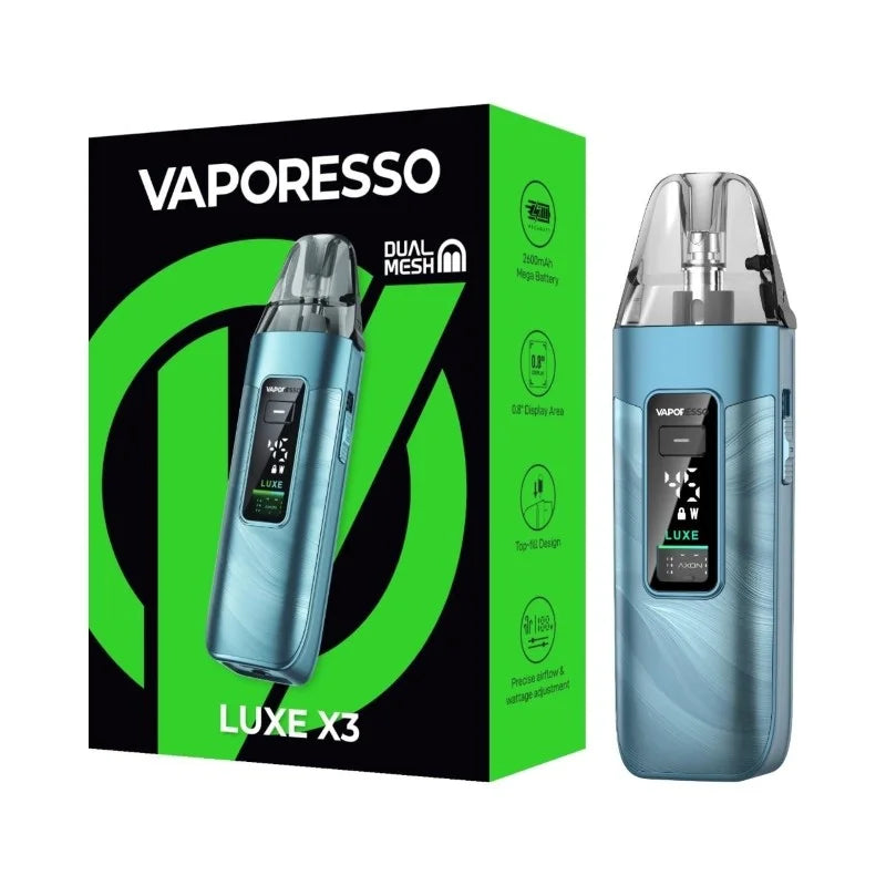 VAPORESSO LUXE X3 KIT FLUID BLUE 5ML
