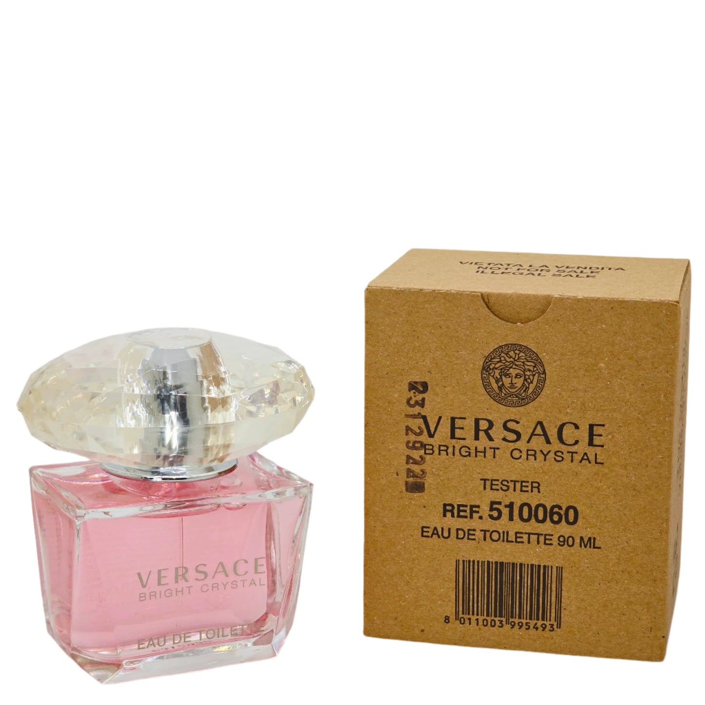 LT VERSACE BRIGHT CRYSTAL PARF 3 TESTER 90ML