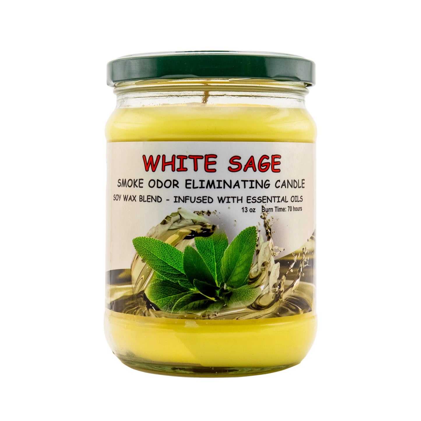 BLUNTEFFECT ODOR CANDLE WHITE SAGE 13OZ