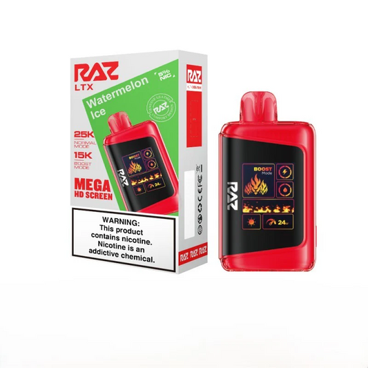 RAZ LTX WATERMELON ICE 25K