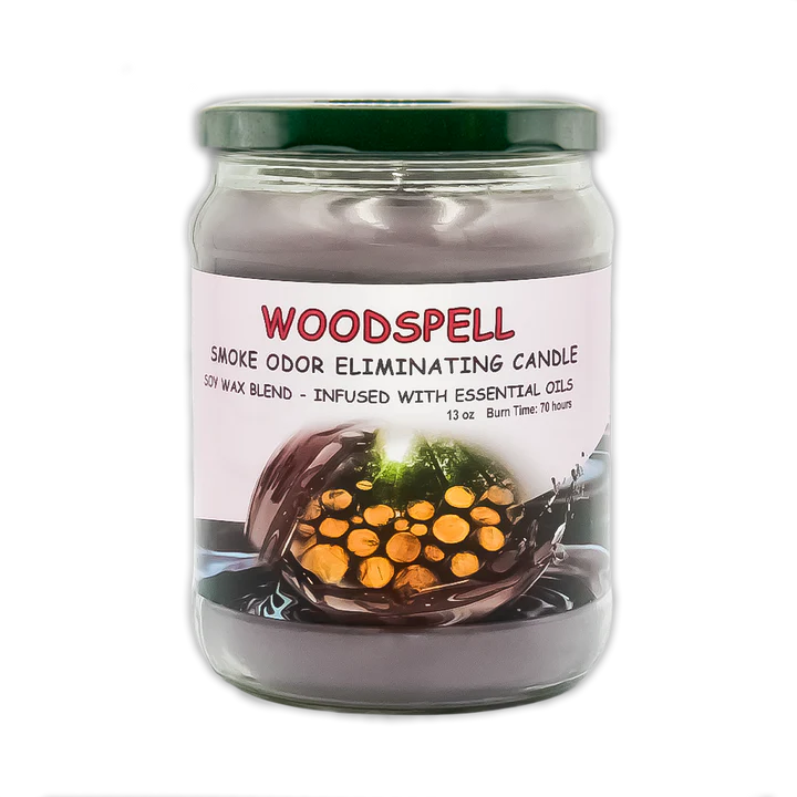 BLUNTEFFECT ODOR CANDLE WOODSPELL 13OZ