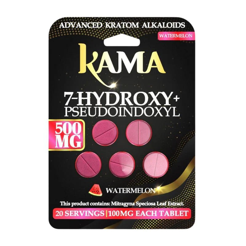 KAMA 7 HYDROXY PLUS PSEUDOINDOXYL WATRMLN 500MG