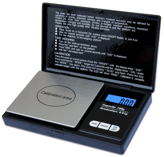 WEIGHMAX W-3805-100-BLACK 100X 0.01G