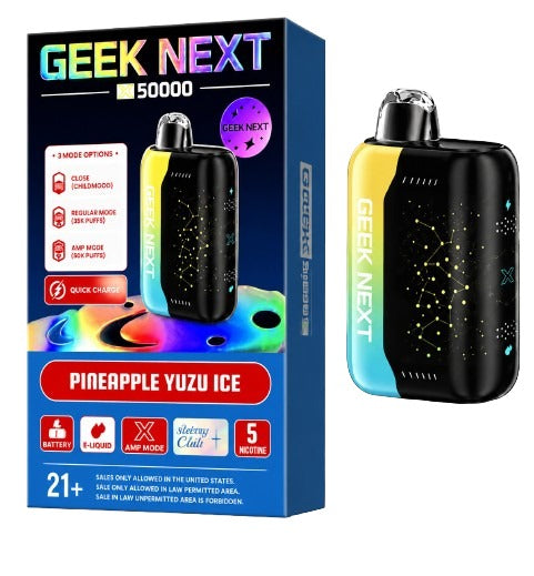 GEEK NEXT X50000 PINEAPPLE YUZU ICE 50K