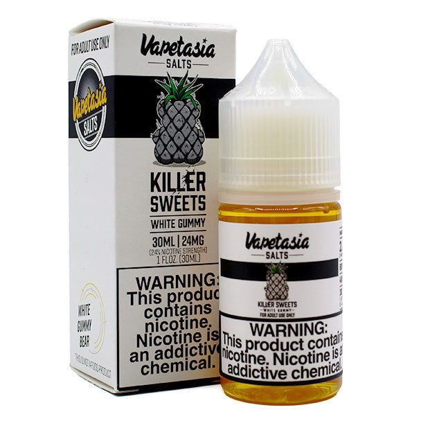 VAPETASIA NIC SALT KILER SWET WHTE GMY 30ML 24MG