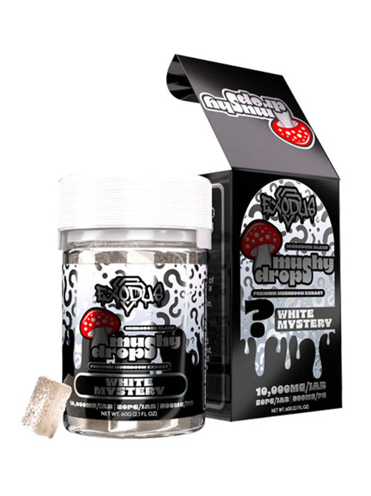MUSHY DROPS GUMMY WHITE MYSTERY 10000MG