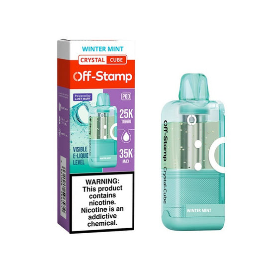 OFF STAMP X-CUBE CRYSTAL POD WINTER MINT 35K