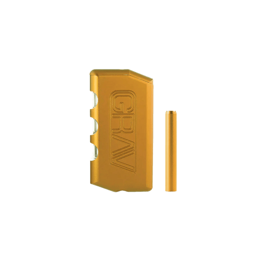 GRAV ALUMINIUM DUGOUT GOLDEN ROD 3.75"