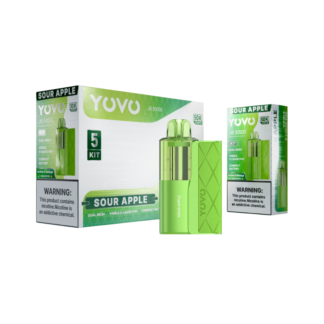 YOVO JB50000 KIT 50K |SOUR APPLE 50K |6976984855759|PKOF 5