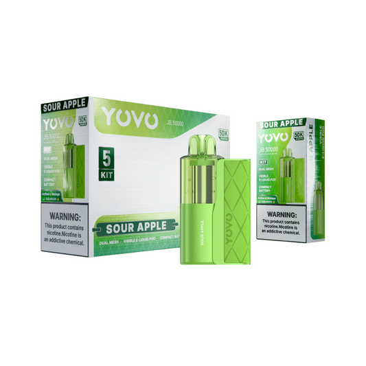 YOVO JB50000 KIT 50K |SOUR APPLE 50K |6976984855759|PKOF 5