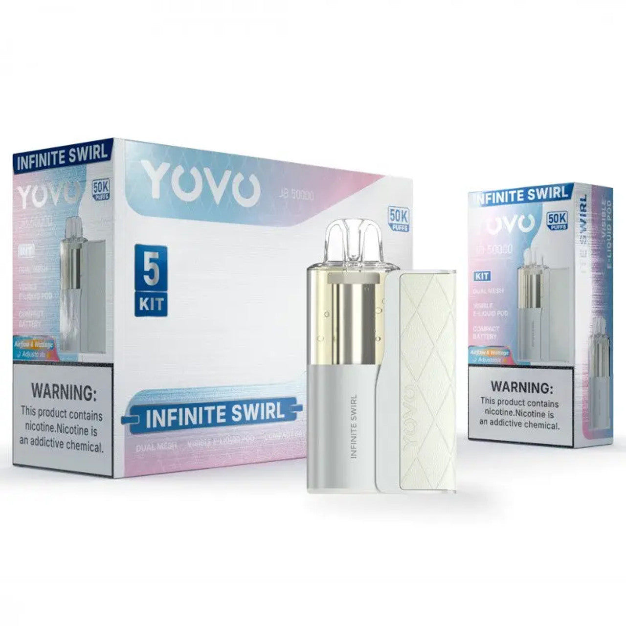 YOVO JB50000 KIT 50K |INFINITE SWIRL 50K |6976984855599|PKOF 5