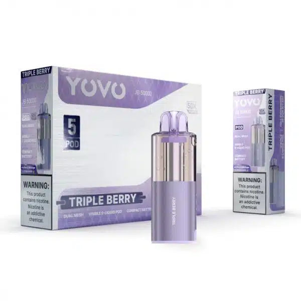 YOVO JB50000 POD 50K |TRIPLE BERRY 50K |6976984855810|PKOF 5