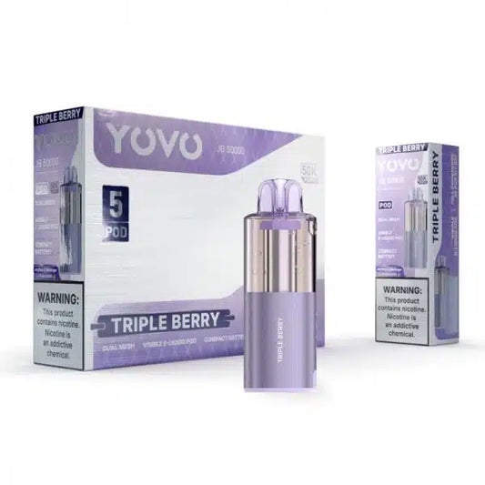 YOVO JB50000 POD 50K |TRIPLE BERRY 50K |6976984855810|PKOF 5