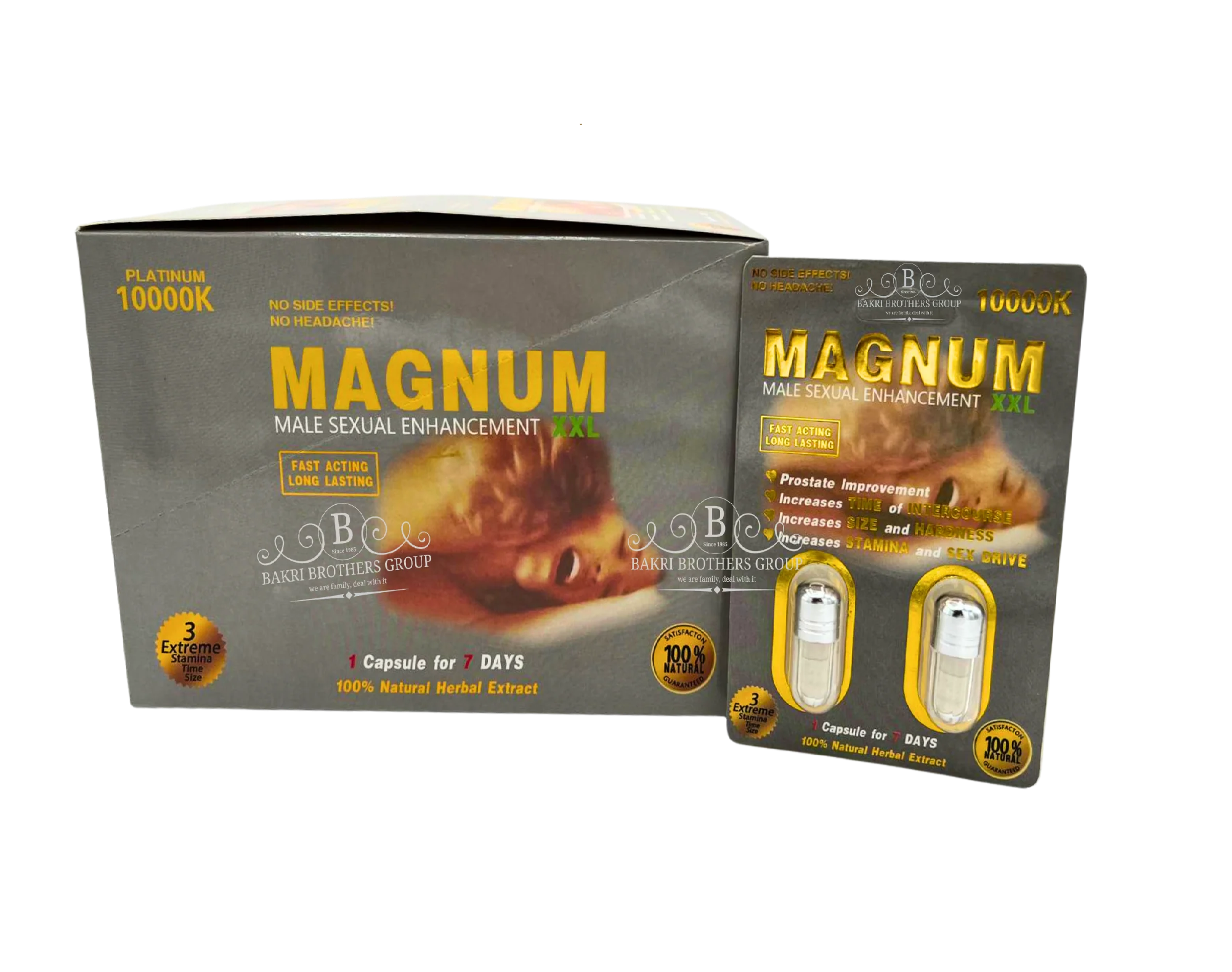 MAGNUM XXL PLATINUM 10000K DOUBLE PILL 24CT