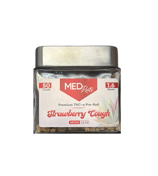 MED ROOTS STRAWBERRY COUGH PREROLL 1.6GM