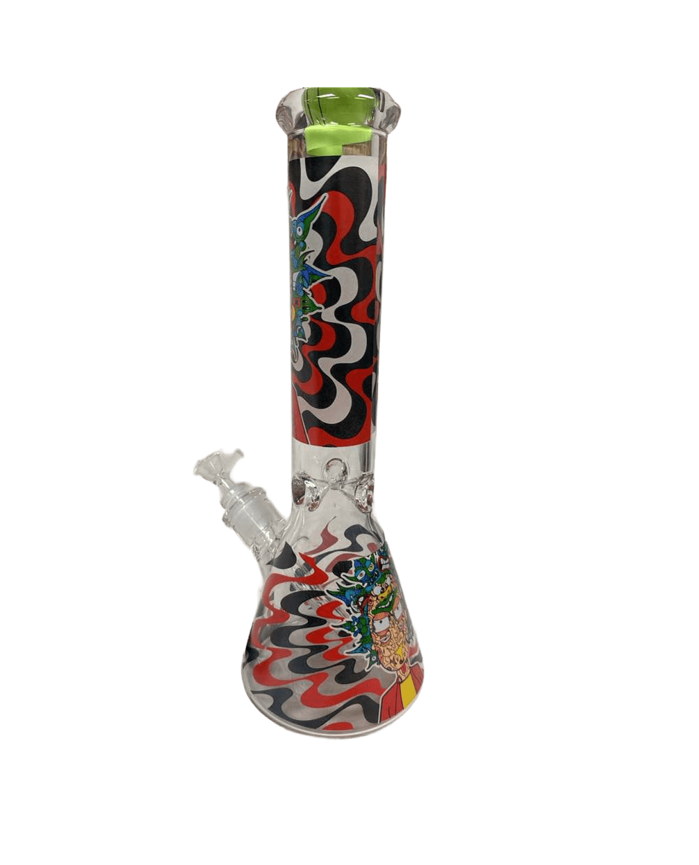 WATERPIPE BEAKER DESIGN DESIGN 1 14" 7MM