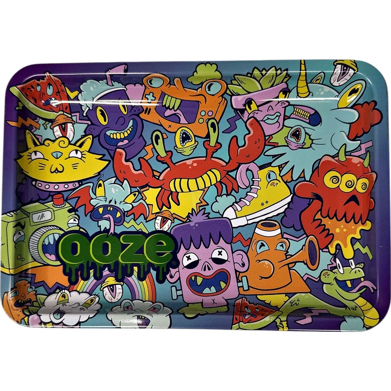 OOZE METAL ROLLIING TRAY SMALL SIZE