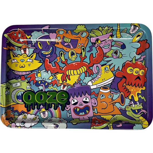 OOZE METAL ROLLIING TRAY SMALL SIZE