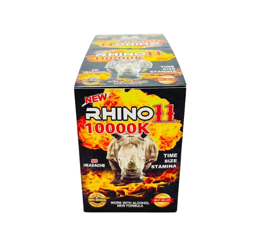 RHINO 11 10000K DOUBLE PILL 24CT