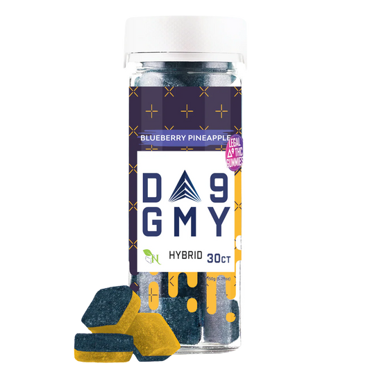 AGFN D9 GUMMY 30CT BLUEBERRY PINEAPPLE 810MG