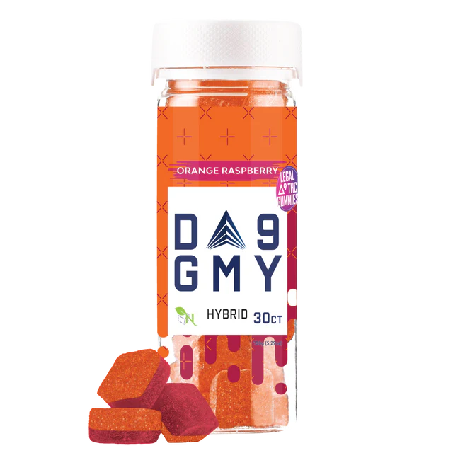 AGFN D9 GUMMY 30CT ORANGE RASPBERRY 810MG