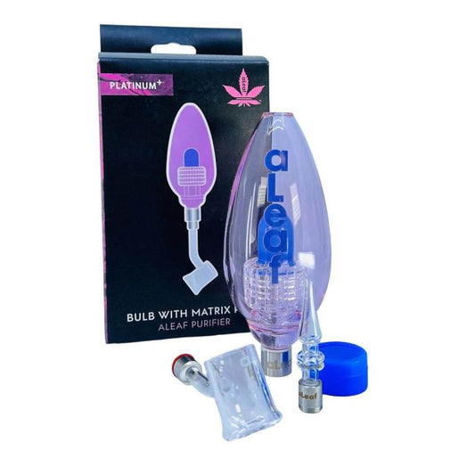 PLATINUM SERIES MATRIX BULB DAB RIG BLUE PURPLE 1CT