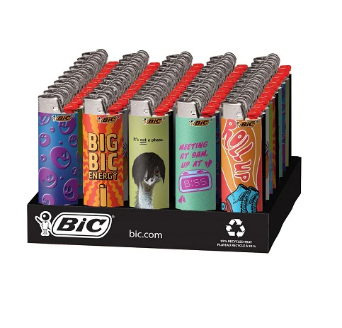 BIC LIGHTER ROTATE TRENDS 50CT