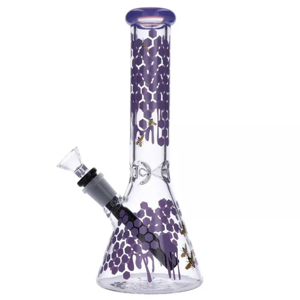 WP BEAKER BASE PRINTED DESIGN ASSTD 10"